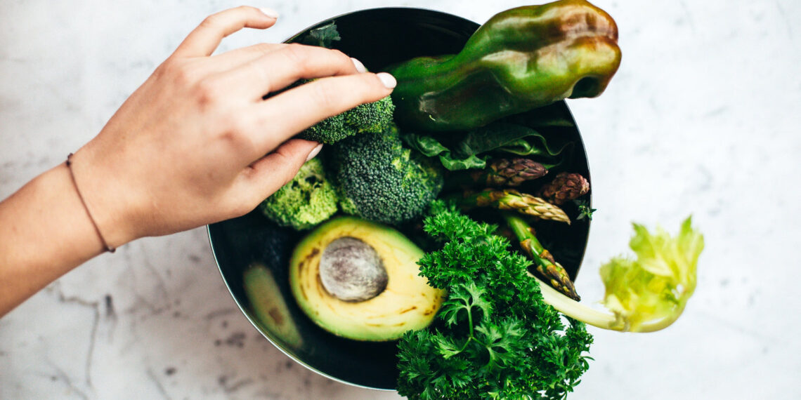 avocado and other green vegetables