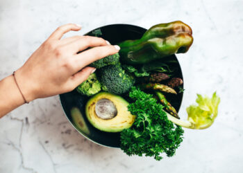 avocado and other green vegetables